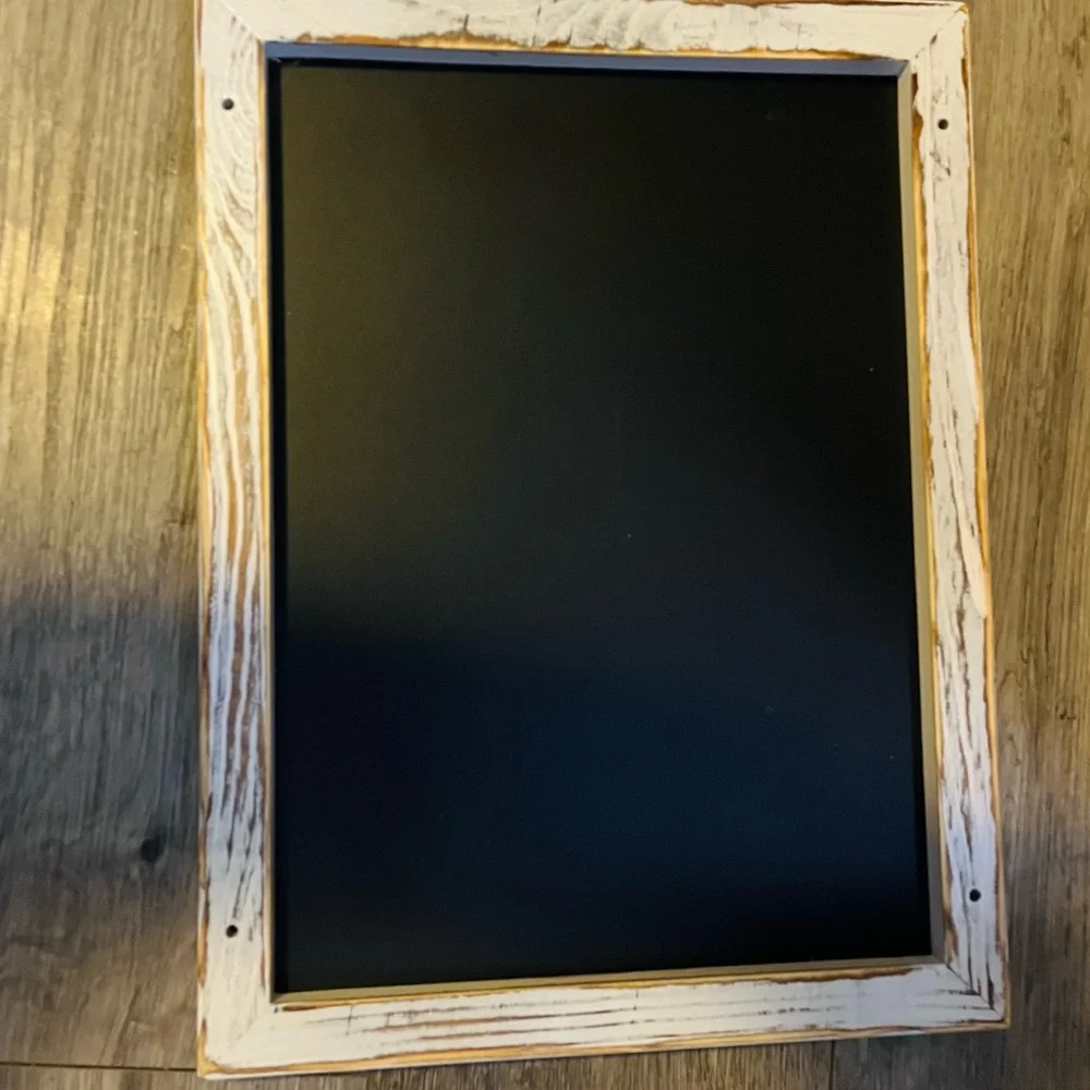 Stunning wood wall decor(key holder/shelf/chalk board)